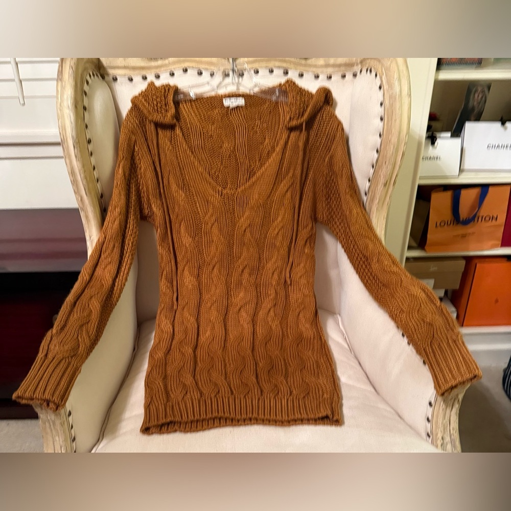 For Love and Lemons long knitz sweater hoodie